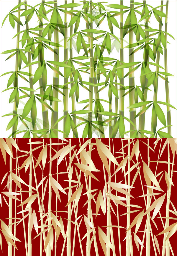 Bamboo background vector