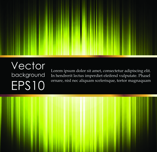 Bright glowing lines vector background 01