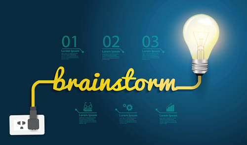 Bulb infographic creative template 05 vector Bulb infographic creative template 05 vector