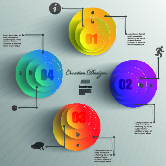 Business Infographic creative design 663