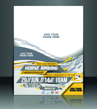 Business flyer and brochure cover design vector 71