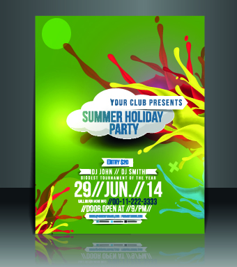 Business flyer and brochure cover design vector 72