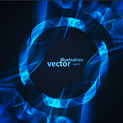 Colored rays abstract vector illustration 01