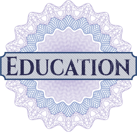 Creative rosette with seal vector material 07