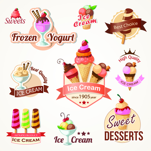 labels label ice cream cute cream 