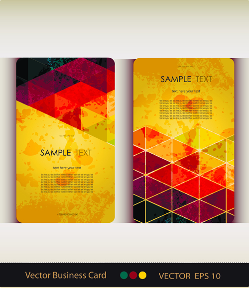 Exquisite Business Cards Vectors graphic 04