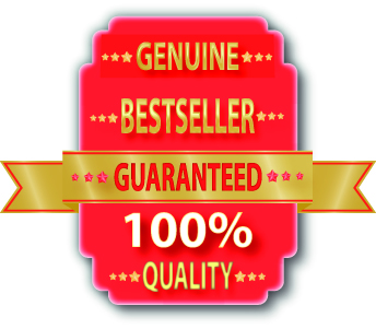 Guaranteed 100% quality label vector 01