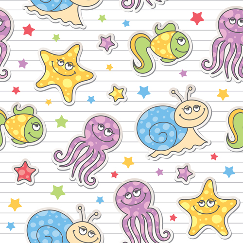 Halobios sticker elements vector