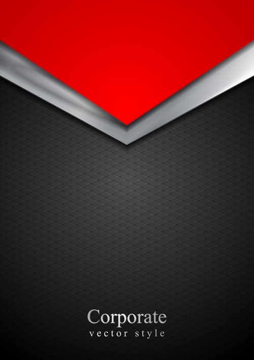 Layered colored business vector background 02