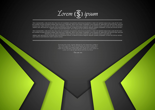 Layered colored business vector background 03