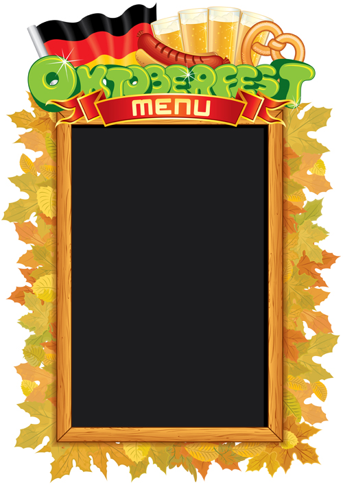 Oktoberfest design elements vector set 03