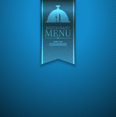 Ornate restaurant menu background art 05