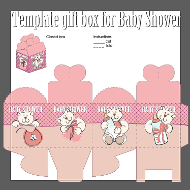 resent box models vector graphics 05 Package present box models vector graphics 05