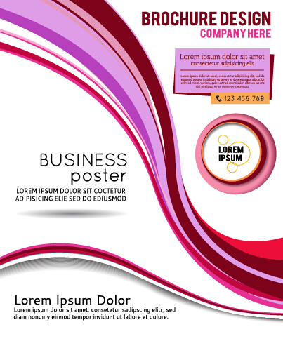 Presentation of creative magazine cover vector 05