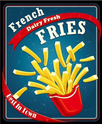 poster design poster food fast food 