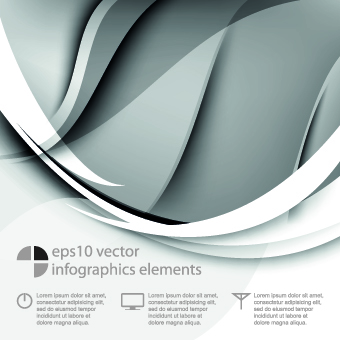 Wave dynamic vector background 05
