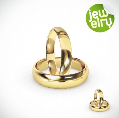 wedding ring wedding golden gold elements element 