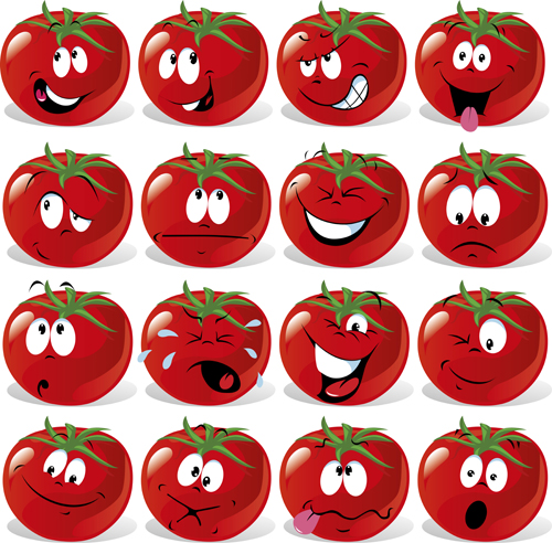 tomato icons icon funny expression express 