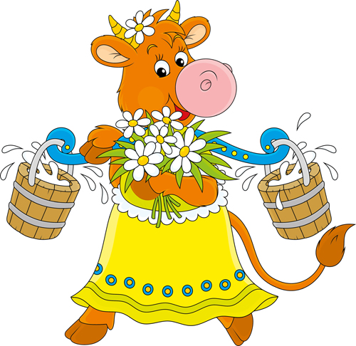 lovely cartoon animals design vector art 03