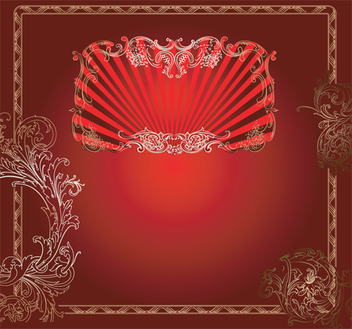 luxurious Accessories frames vector