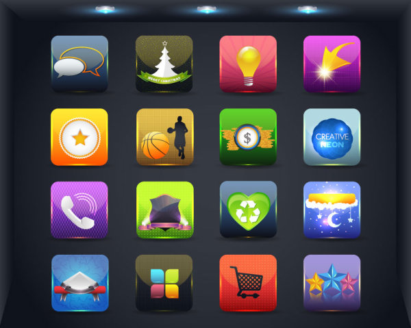 mobile icon creative application 