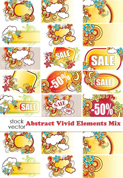 Business sale discount vector labels