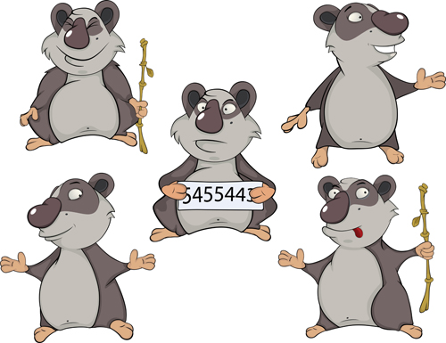 Cartoon koala cute design vector