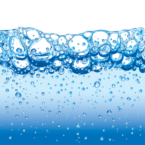 Clear water creative background vector art 01