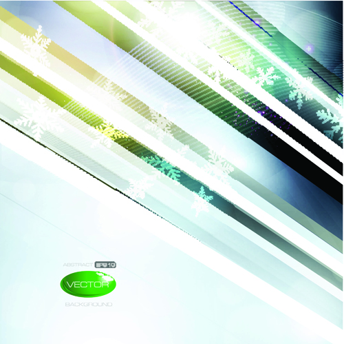 Shiny background with Colorful lines vector graphic 02