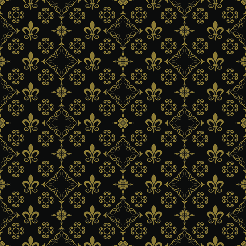 Damask seamless pattern art background 04