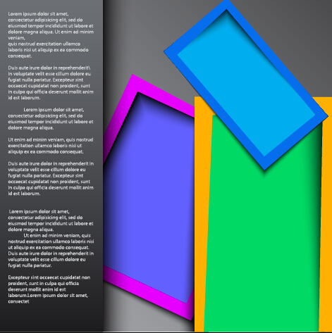 Multilayer business background business background vector 