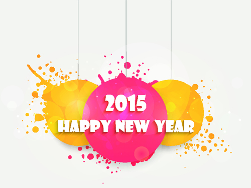 text new year 2015 