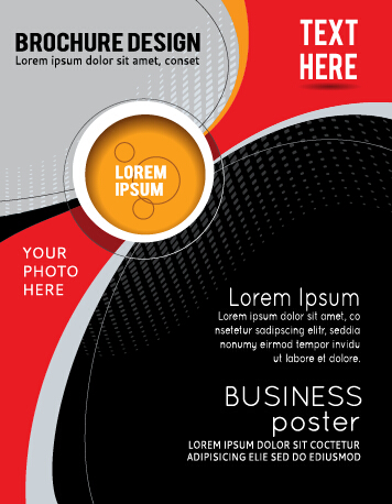 Presentation of creative magazine cover vector 02