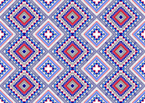 Seamless ethnic pattern design vector 01 Seamless ethnic pattern design vector 01