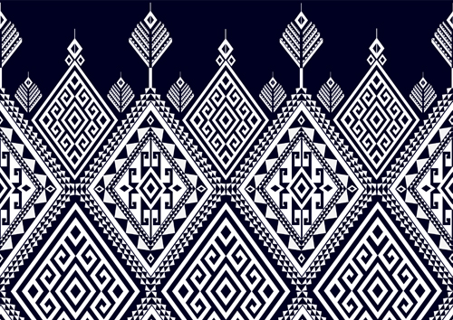 seamless pattern ethnic design 