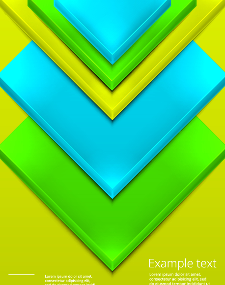 geometry shapes background vector 03 Shiny 3D geometry shapes background vector 03