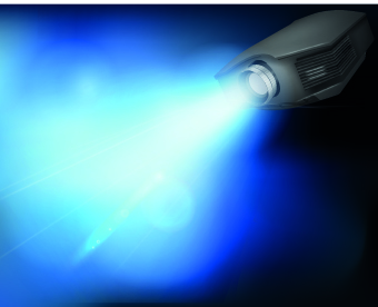 Shiny spotlight background graphics 02