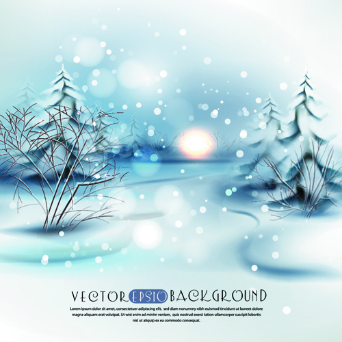 vector background landscape background 