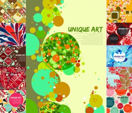 Modern element fine background vector Modern element fine background vector