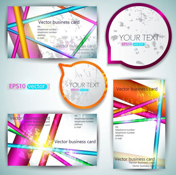 Grunge of Speech frames labels vector 04