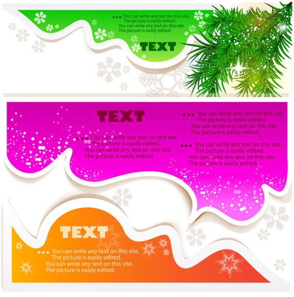 Creative Speech Circle and cloud vector set 04