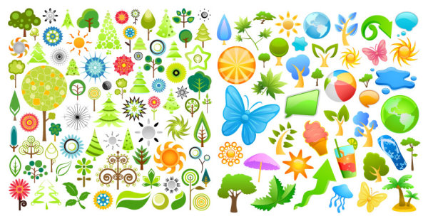 Summer Theme Icon vector