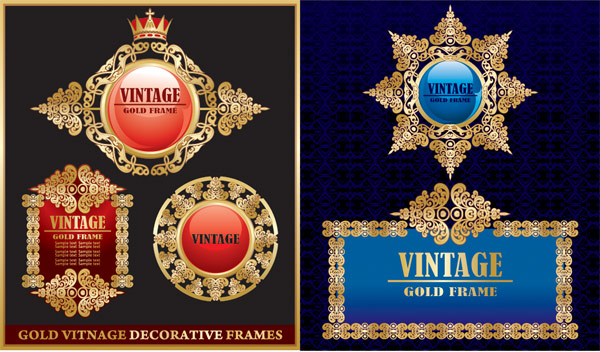 Ornate antique Border vector