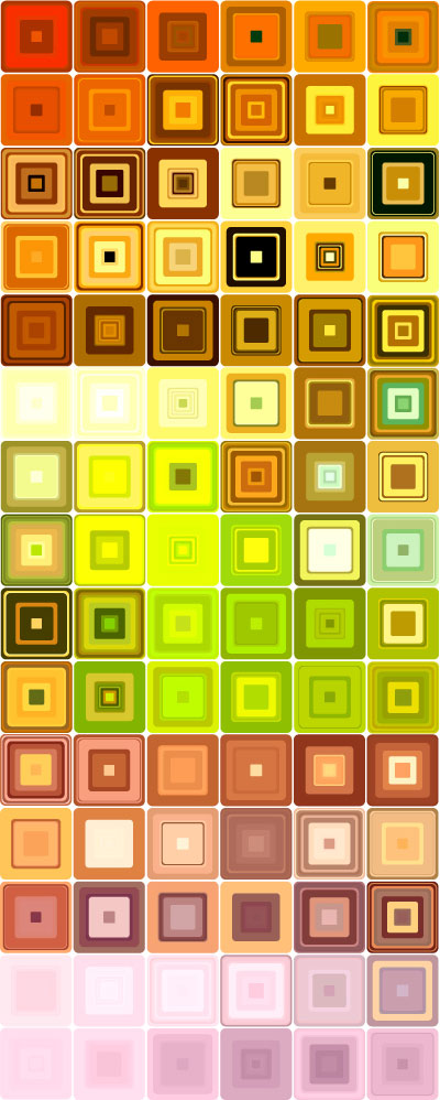 Fashion Square background vector set