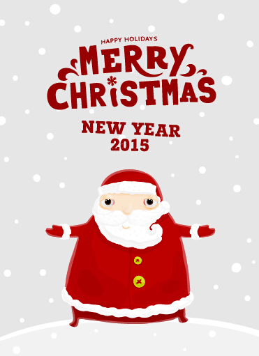 santa new year christmas 2015 