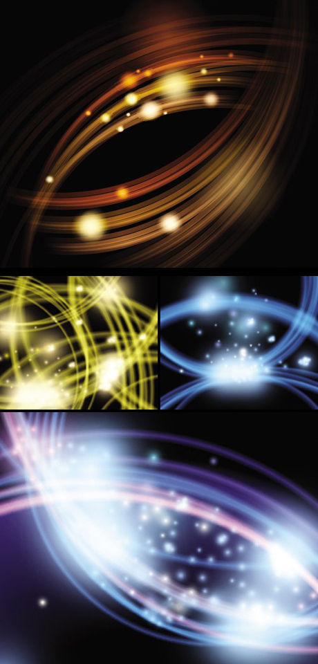Modern light effect background