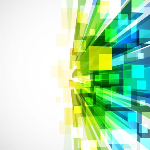 Abstract tech elements vector background