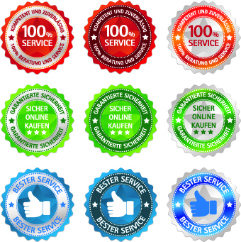 Best Sticker label vector 03