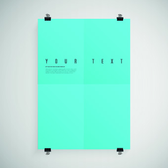 Blank paper vector background 03