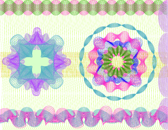 Creative certificate border design vector 01